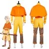 NewCosplay Avatar: The Last Airbender Avatar Aang Jumpsuit Outfits Halloween Carnival Suit Cosplay Costume