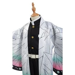 NewCosplay New Arrivals Demon Slayer: Kimetsu No Yaiba Kochou Shinobu Kids Cloak Coat Halloween Carnival Suit Cosplay Costume