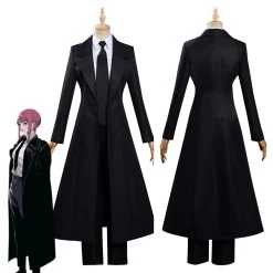 NewCosplay Chainsaw Man Makima Outfits Halloween Carnival Suit Cosplay Costume