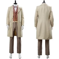 NewCosplay Good Omens Angel Aziraphale Cospaly Costume New Arrivals