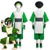 NewCosplay New Arrivals Avatar: The Last Airbender Toph Bengfang Vest Pants Cosplay Costume For Kids Children