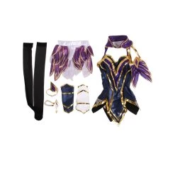 NewCosplay New Arrivals LoL League Of Legends Ahri Outfits Halloween Carnival Suit Cosplay Costume