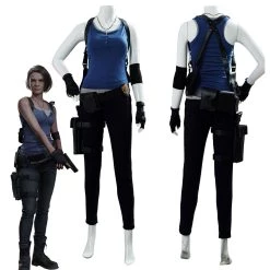 NewCosplay Resident Evil 3: Remake Jill Valentine Halloween Carnival Suit Cosplay Costume