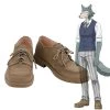 NewCosplay New Arrivals Cherryton High School Boys Louis Legosi Beastars Cosplay Shoes