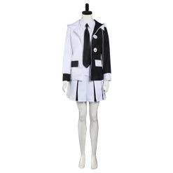 NewCosplay Danganronpa Monokuma Shirt Skirt Uniform Outfits Halloween Carnival Suit Cosplay Costume