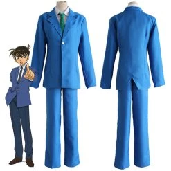 NewCosplay New Arrivals Detective Conan Case Closed Kudou Shinichi Jimmy Kudo Cosplay Costume