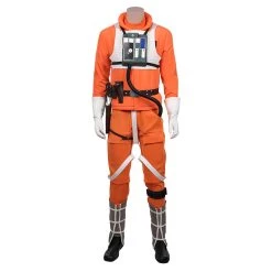 NewCosplay Star Wars Luke Skywalker Pilot Jumpsuit Halloween Carnival Suit Cosplay Costume New Arrivals