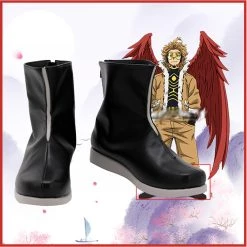 NewCosplay My Hero Academia Hawks Boots Halloween Costumes Accessory Custom Made Cosplay Shoes New Arrivals