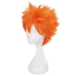 NewCosplay Haikyuu Hinata Shoyo Heat Resistant Synthetic Hair Carnival Halloween Party Props Cosplay Wig New Arrivals