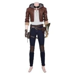 NewCosplay New Arrivals LOL The Prodigal Explorer Ezreal Adult Men Coat Pants Halloween Carnival Outfit Cosplay Costume