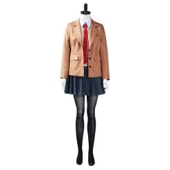 NewCosplay Rascal Does Not Dream Of Bunny Girl Azusagawa Sakuta/Sakurajima Mai School Uniform Outfits Halloween Carnival Suit Cosplay Costume New Arrivals
