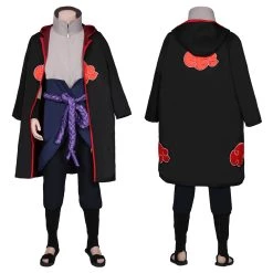 NewCosplay NARUTO Uchiha Sasuke Coat Pants Outfits Halloween Carnival Suit Cosplay Costume