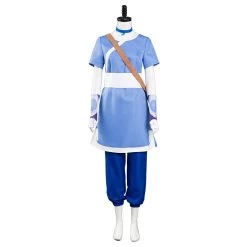 NewCosplay Avatar: The Last Airbender Katara Halloween Carnival Suit Cosplay Costume