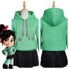 NewCosplay Ralph Breaks The Internet Vanellope Von Schweetz Women Girls Hoodie Skirt Outfits Halloween Carnival Costume Cosplay Costume New Arrivals 2 NewCosplay Ralph Breaks The Internet Vanellope Von Schweetz Women Girls Hoodie Skirt Outfits Halloween Carnival Costume Cosplay Costume New Arrivals