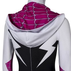 NewCosplay New Arrivals Spider-Man: Into The Spider-Verse Gwen Stacy Jumpsuit Halloween Carnival Suit Cosplay Costume 11 NewCosplay New Arrivals Spider-Man: Into The Spider-Verse Gwen Stacy Jumpsuit Halloween Carnival Suit Cosplay Costume