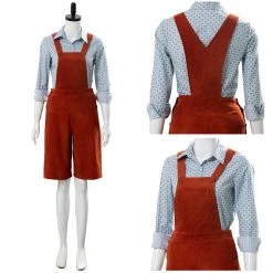 NewCosplay His Dark Materials-Lyra Suit Cosplay Costume