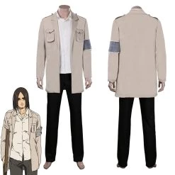 NewCosplay Attack On Titan Cloak Shingeki No Kyojin Eren Jaeger Outfits Halloween Carnival Suit Cosplay Costume New Arrivals