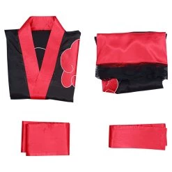 NewCosplay NARUTO Akatsuki Kimono Dress Outfits Halloween Carnival Suit Cosplay Costume