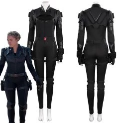 NewCosplay Black Widow Yelena Belova Jumpsuit Outfits Halloween Carnival Cosplay Costume