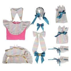 NewCosplay LoL League Of Legends Soraka Outfits Halloween Carnival Suit Cosplay Costume