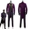 NewCosplay Mortal Kombat 11 The Joker Coat Pants Outfit Halloween Carnival Suit Cosplay Costume