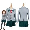 NewCosplay Boku No Hero Academia Ochaco Uraraka Asui Tsuyu Kids Girls Cosplay Costume