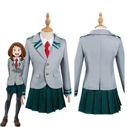 NewCosplay Boku No Hero Academia Ochaco Uraraka Asui Tsuyu Kids Girls Cosplay Costume