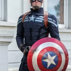 NewCosplay Avengers: Age Of Ultron Captain America Steve Rogers Uniform Outfit Cosplay Costume New Arrivals 31 NewCosplay Avengers: Age Of Ultron Captain America Steve Rogers Uniform Outfit Cosplay Costume New Arrivals