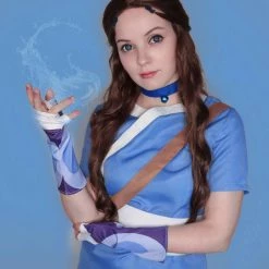 NewCosplay Avatar: The Last Airbender Katara Halloween Carnival Suit Cosplay Costume