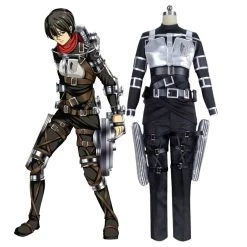 NewCosplay New Arrivals Attack On Titan Mikasa·Ackerman Halloween Carnival Suit Cosplay Costume