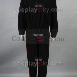 NewCosplay New Arrivals Star Wars Imperial Tie Fighter Pilot Black Flightsuit Uniform Jumpsuit B