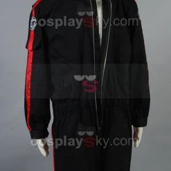 NewCosplay New Arrivals Star Wars Imperial Tie Fighter Pilot Black Flightsuit Uniform Jumpsuit B