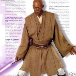 NewCosplay New Arrivals Star Wars Mace Windu Tunic Costume Tailor Made
