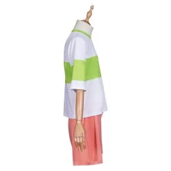 NewCosplay Spirited Away-Ogino Chihiro T-shirt Shorts Outfits Halloween Carnival Suit Cosplay Costume