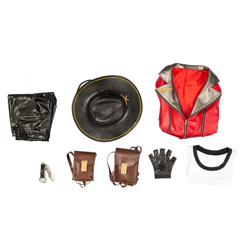 NewCosplay OW OverWatch Deadlock Ashe Outfits Halloween Carnival Suit Cosplay Costume 13 NewCosplay OW OverWatch Deadlock Ashe Outfits Halloween Carnival Suit Cosplay Costume