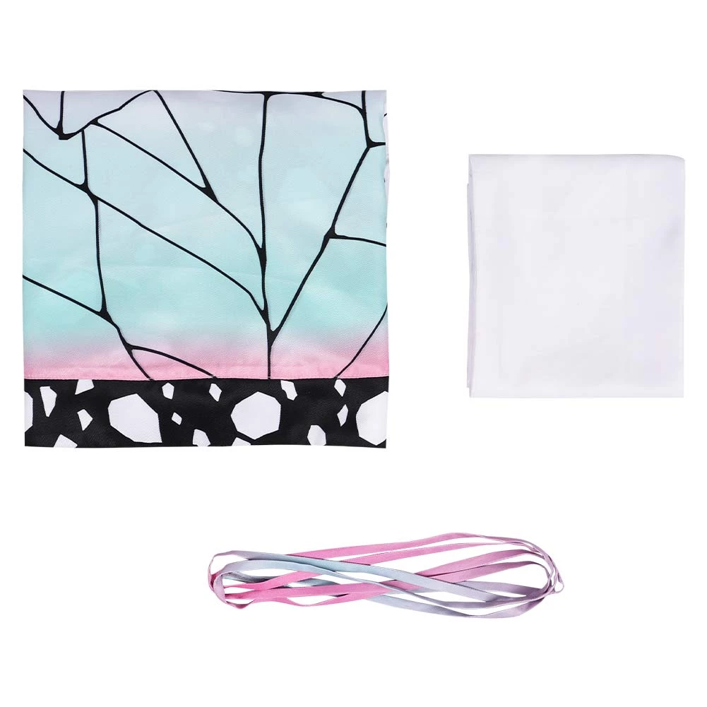 NewCosplay New Arrivals Demon Slayer: Kimetsu No Yaiba Kochou Shinobu Original Design Cosplay Costume For Kids Children - Cossky® 11 NewCosplay New Arrivals Demon Slayer: Kimetsu No Yaiba Kochou Shinobu Original Design Cosplay Costume For Kids Children - Cossky®