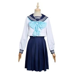 NewCosplay Akebi‘s Sailor Uniform - Komichi Akebi School Uniform Skirt Halloween Carnival Cosplay Costume