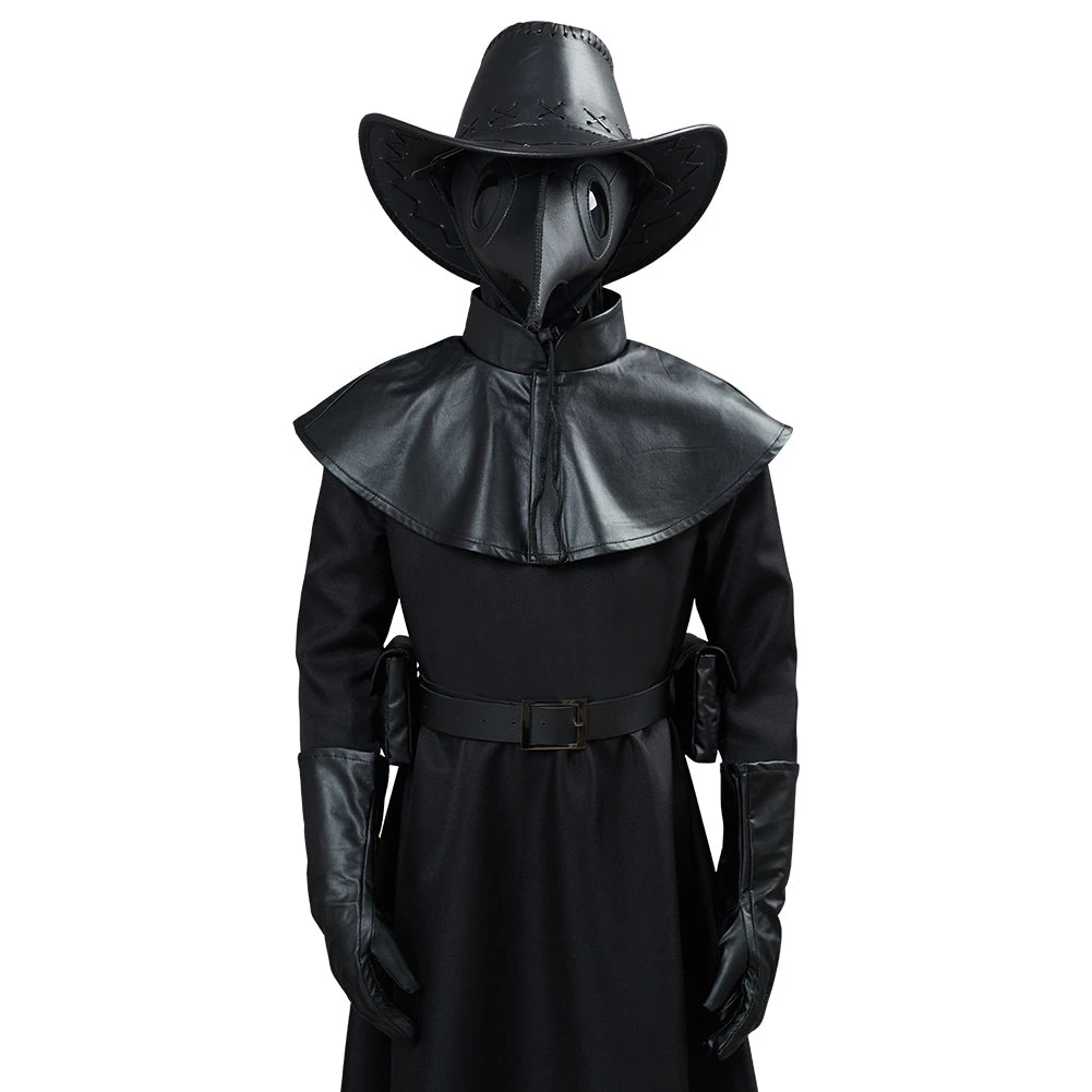 NewCosplay New Arrivals Plague Doctor Halloween Carnival Suit Outfit For Kids Children Cosplay Costume 8 NewCosplay New Arrivals Plague Doctor Halloween Carnival Suit Outfit For Kids Children Cosplay Costume
