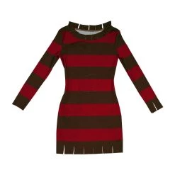 NewCosplay A Nightmare On Elm Street-Ghost Street Sexy Lady Freddie Kruger Dress Cosplay Costume New Arrivals