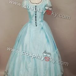 NewCosplay Tim Burton's Alice In Wonderland Alice Blue Dress Costume New Arrivals 11 NewCosplay Tim Burton's Alice In Wonderland Alice Blue Dress Costume New Arrivals
