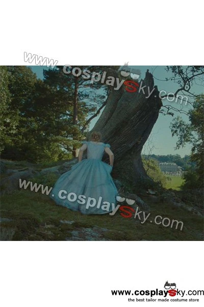 NewCosplay Tim Burton's Alice In Wonderland Alice Blue Dress Costume New Arrivals 10 NewCosplay Tim Burton's Alice In Wonderland Alice Blue Dress Costume New Arrivals