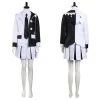 NewCosplay Danganronpa Monokuma Shirt Skirt Uniform Outfits Halloween Carnival Suit Cosplay Costume