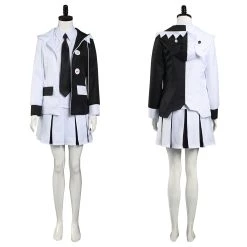NewCosplay Danganronpa Monokuma Shirt Skirt Uniform Outfits Halloween Carnival Suit Cosplay Costume