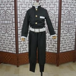 NewCosplay Anime Demon Slayer Kochou Shinobu Kids Children Uniform Outfits Cosplay Costume Suit Halloween Carnival Suit New Arrivals