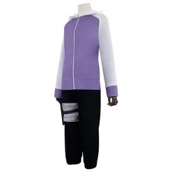 NewCosplay New Arrivals Naruto Hinata Hyuuga Coat Pants Outfits Halloween Carnival Suit Cosplay Costume