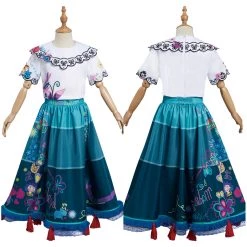 NewCosplay New Arrivals Encanto Mirabel Dress Halloween Carnival Suit Cosplay Costume For Kids Children