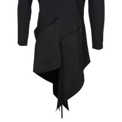 NewCosplay Plague Doctor Men Steampunk Gothic Hooded Jacket Coats Halloween Carnival Suit Cosplay Costume