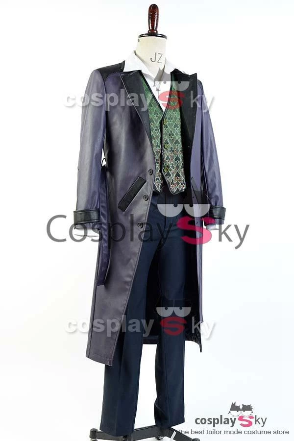 NewCosplay Batman Arkham Origins Blackgate Joker Outfit Cosplay Costume 6 NewCosplay Batman Arkham Origins Blackgate Joker Outfit Cosplay Costume