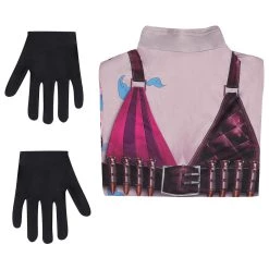 NewCosplay New Arrivals LOL Arcane: League Of Legends - Jinx Jumpsuit Halloween Carnival Suit Cosplay Costume