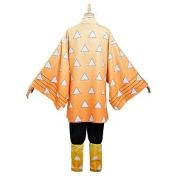 NewCosplay Demon Slayer: Kimetsu No Yaiba Agatsuma Zenitsu Kimono Comic Con Cosplay Costume New Arrivals